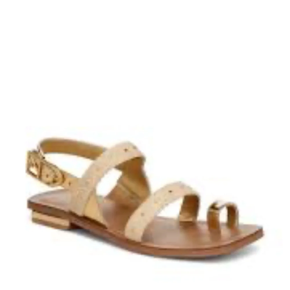 SARTO By Franco Sarto Gold Sandals - Picture 2 of 7